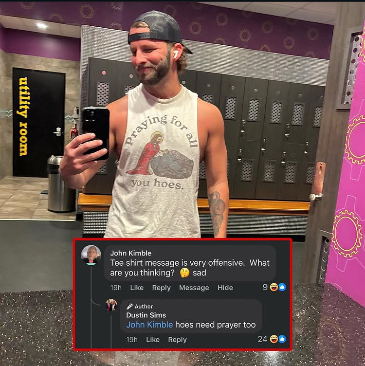 Praying for All You Hoes Tee